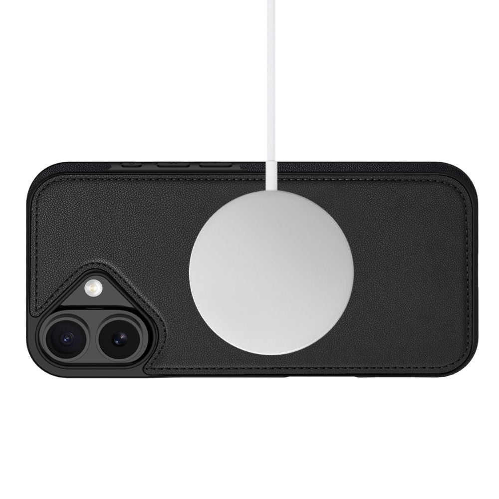Tech-Protect Wallet MagSafe dėklas iPhone 17 – matinis juodas -- iPhone 17