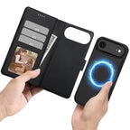 Tech-Protect Wallet MagSafe dėklas iPhone 17 Air – juodas -- iPhone 17 Air