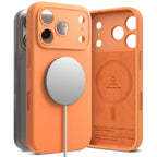 Ringke silikoninis MagSafe dėklas iPhone 17 Pro Max – oranžinis -- iPhone 17 Pro Max