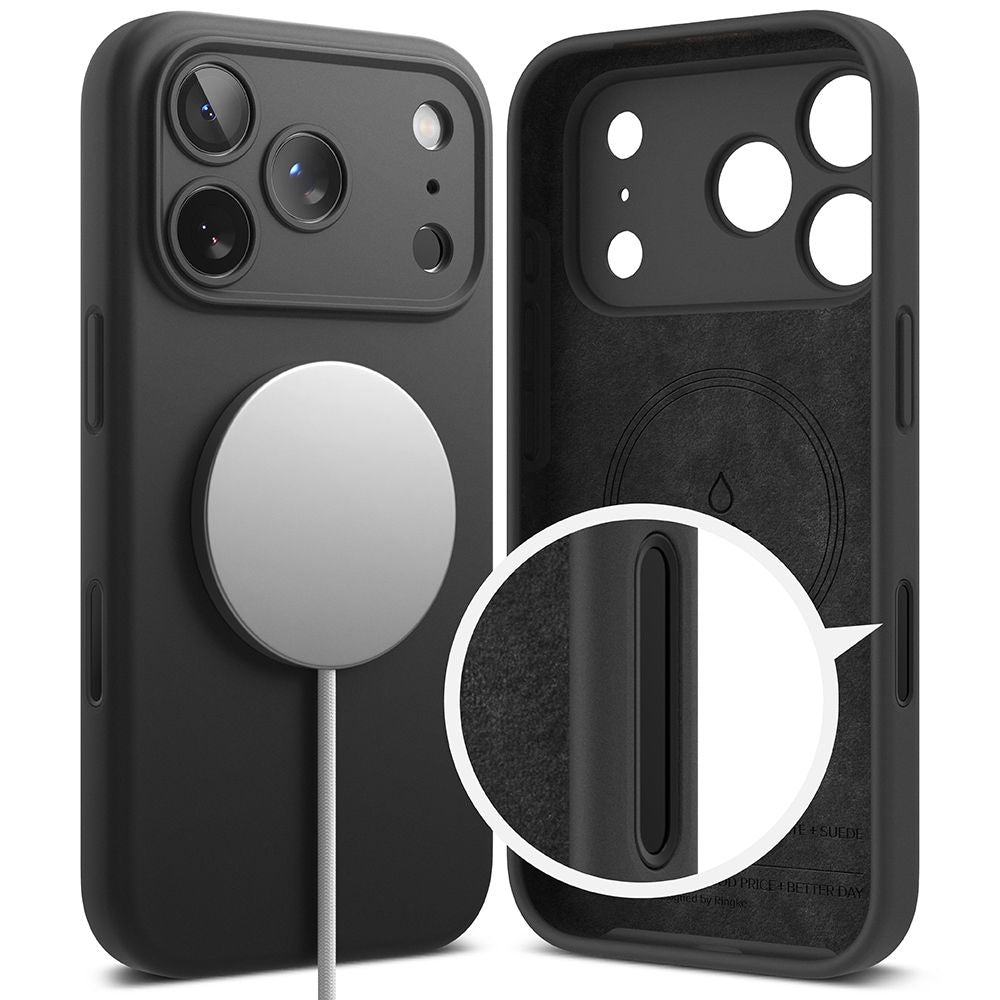 Ringke silikoninis MagSafe dėklas iPhone 17 Pro – violetinis -- iPhone 17 Pro