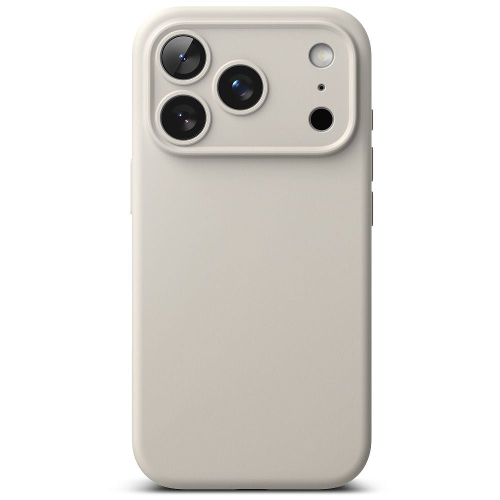 Ringke silikoninis MagSafe dėklas iPhone 17 Pro – smėlio -- iPhone 17 Pro