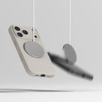 Ringke silikoninis MagSafe dėklas iPhone 17 Pro – smėlio -- iPhone 17 Pro