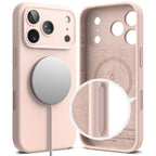 Ringke silikoninis MagSafe dėklas iPhone 17 Pro – rožinis -- iPhone 17 Pro