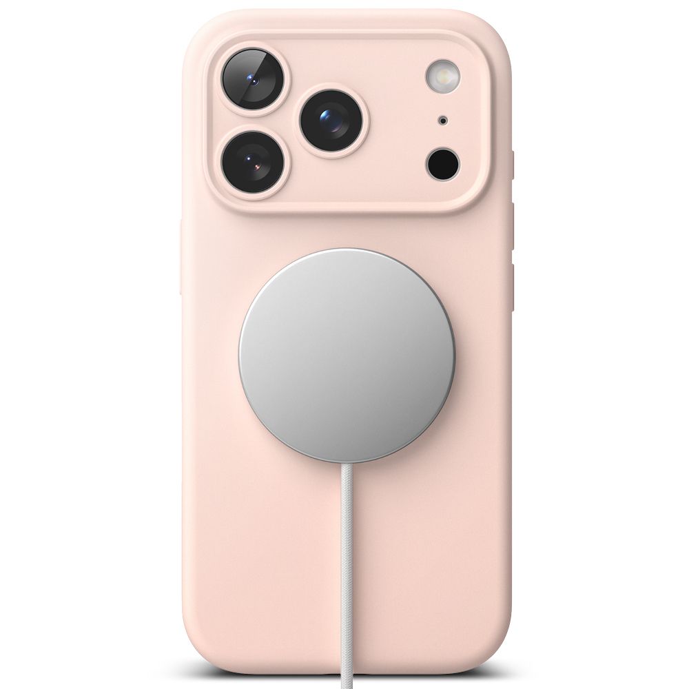 Ringke silikoninis MagSafe dėklas iPhone 17 Pro – rožinis -- iPhone 17 Pro