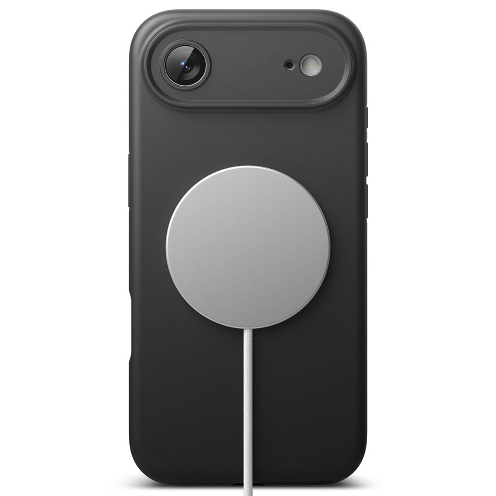 Ringke silikoninis MagSafe dėklas iPhone 17 Air – juodas -- iPhone 17 Air