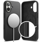 Ringke silikoninis MagSafe dėklas iPhone 17 – violetinis -- iPhone 17