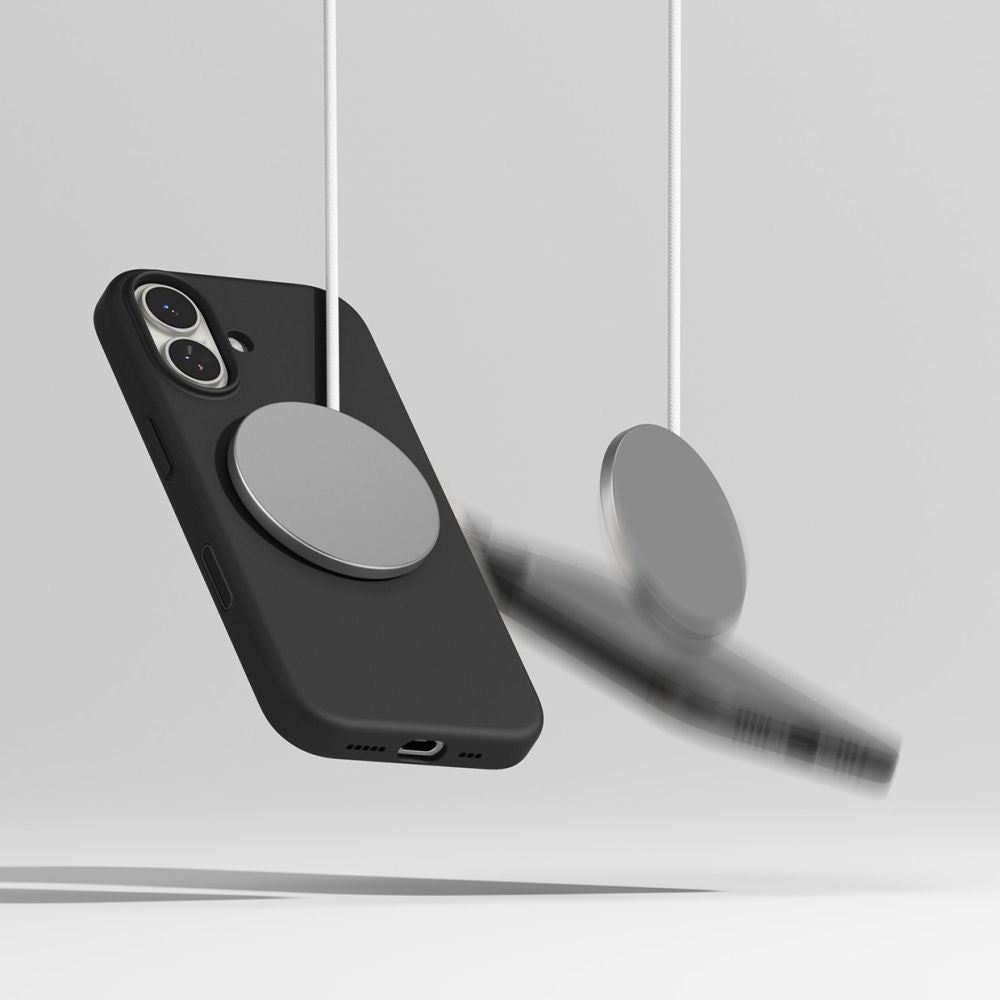 Ringke silikoninis MagSafe dėklas iPhone 17 – violetinis -- iPhone 17