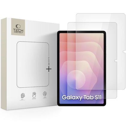Tech-Protect Glass Fit+ grūdintas stiklas Galaxy Tab S11 11" (2 vnt.) -- Samsung Galaxy Tab S11 11