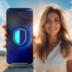 3mk Hardglass Matt Max Privacy grūdintas stiklas, skirtas iPhone 17 Air