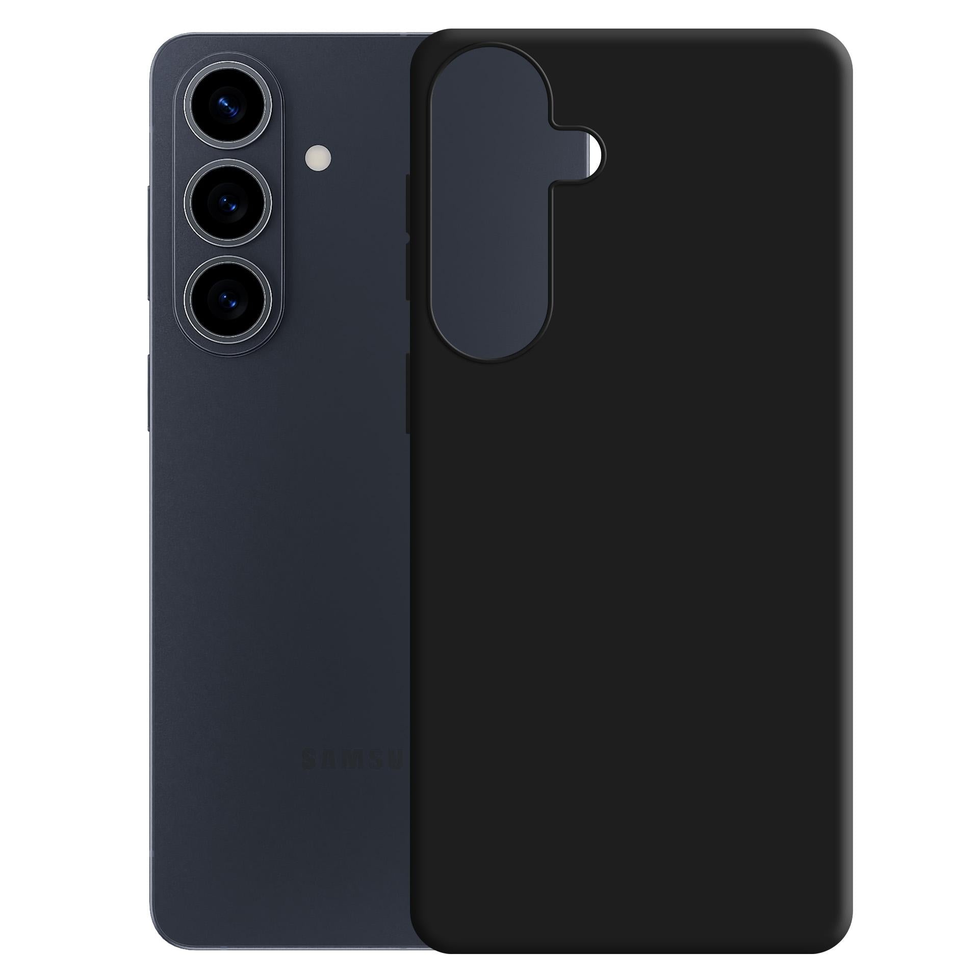 3mk Matinis dėklas, skirtas Samsung Galaxy S26 – matinė juoda