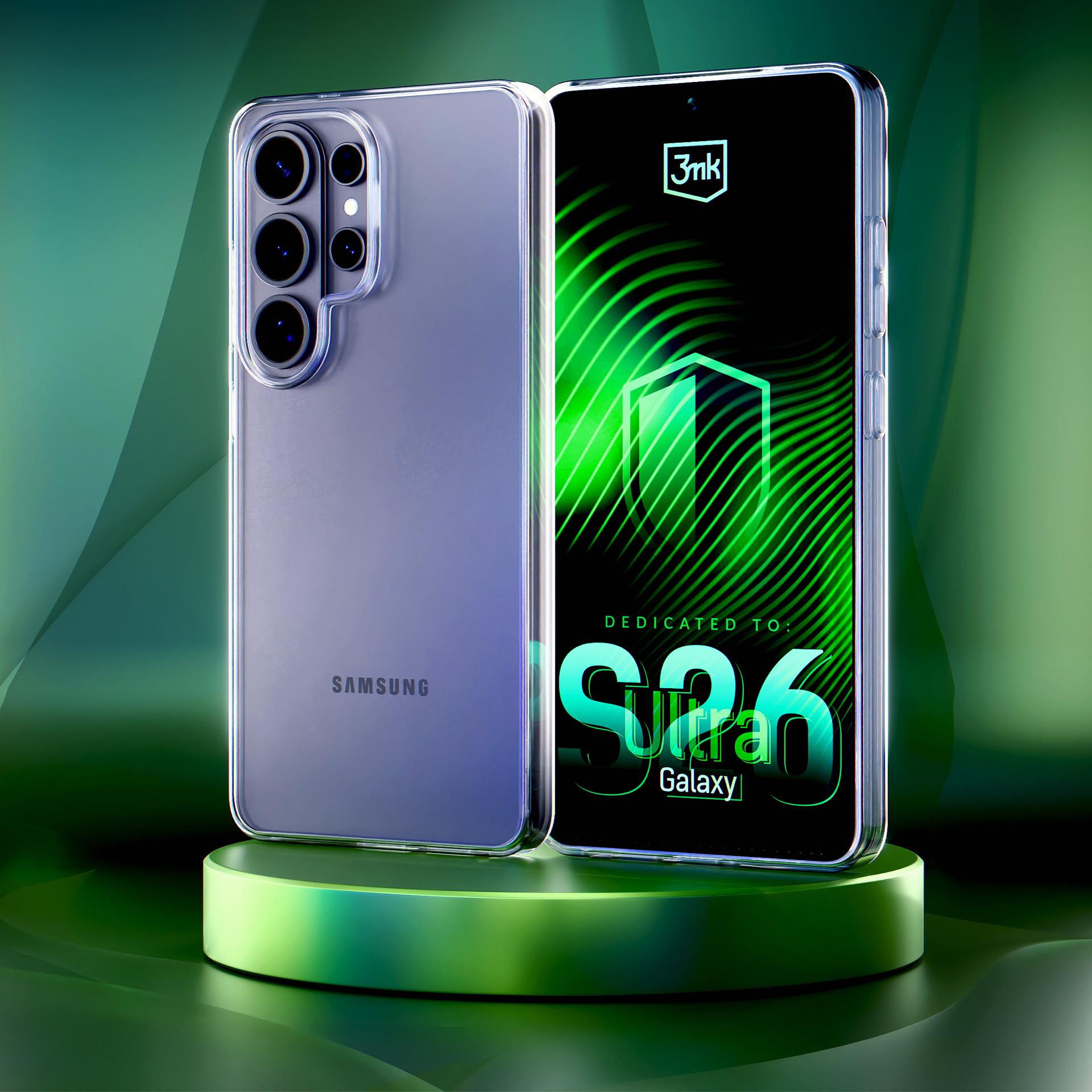 3mk Skaidrus dėklas, skirtas Samsung Galaxy S26 Ultra - skaidrus