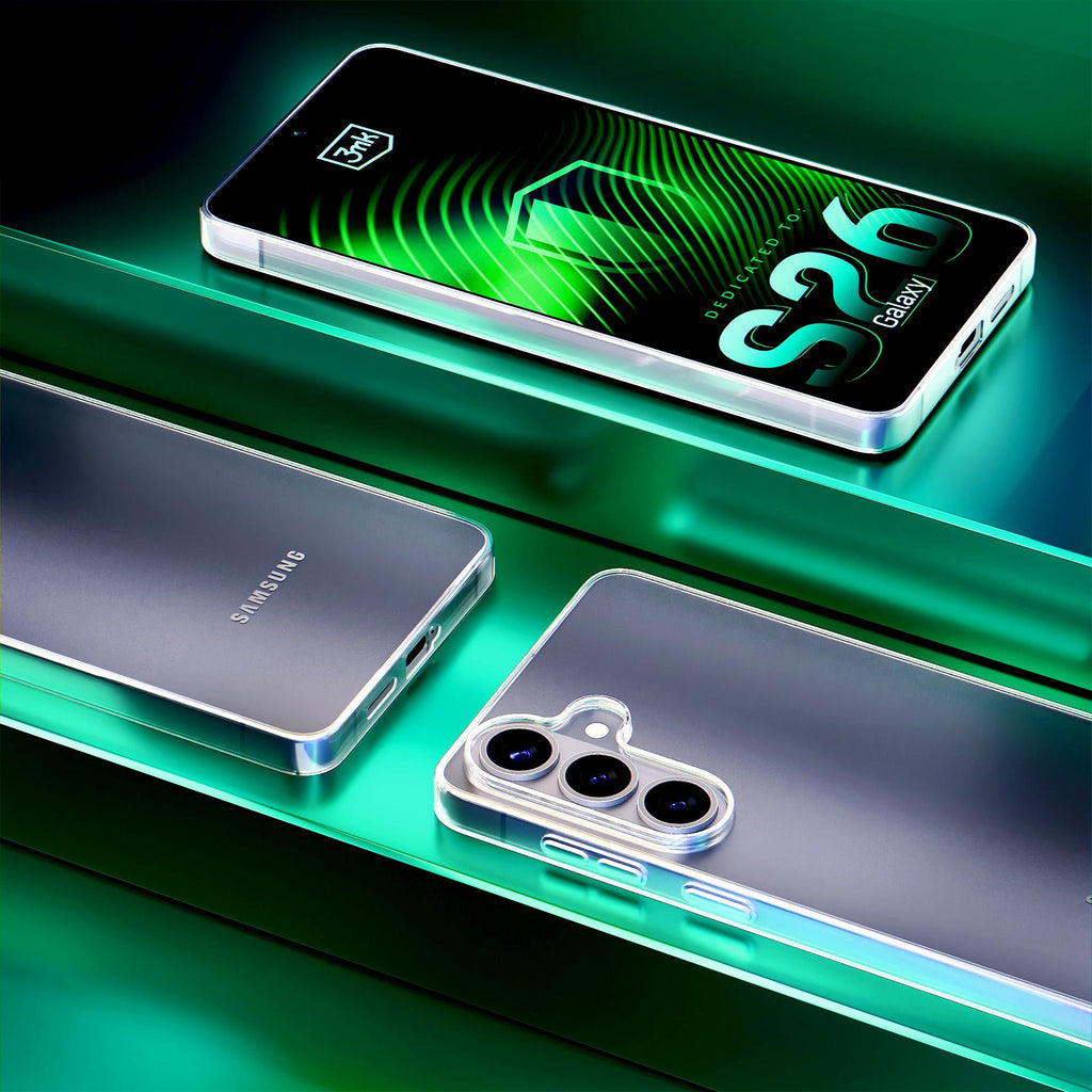 3mk Skaidrus Samsung Galaxy dėklas S26 - skaidrus -- Cell phone cases and covers