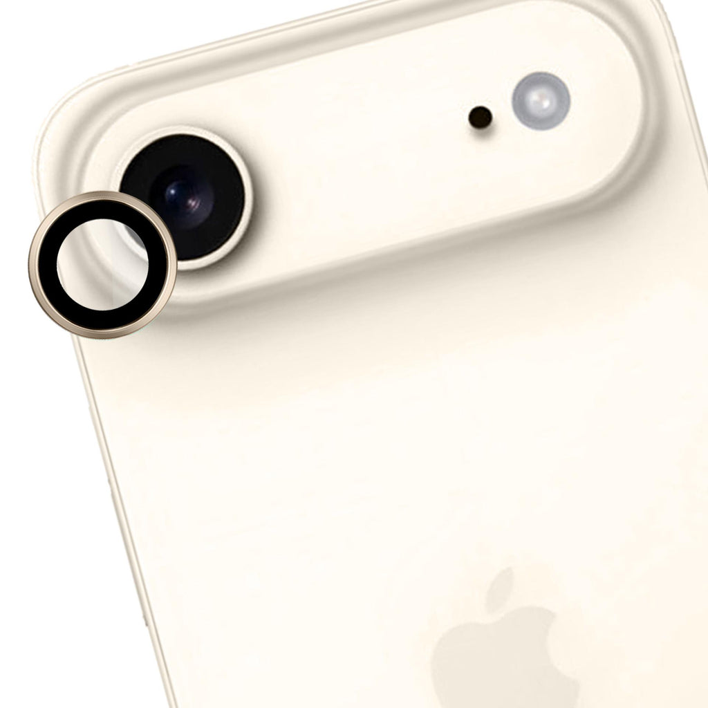 3mk Lens Protection Pro grūdintas stiklas, skirtas iPhone 17 Air – auksinis