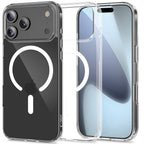 Tech-Protect FlexAir Hybrid MagSafe dėklas iPhone 17 Pro – skaidrus -- iPhone 17 Pro