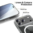 Tech-Protect FlexAir Hybrid MagSafe dėklas iPhone 17 Pro – skaidrus -- iPhone 17 Pro