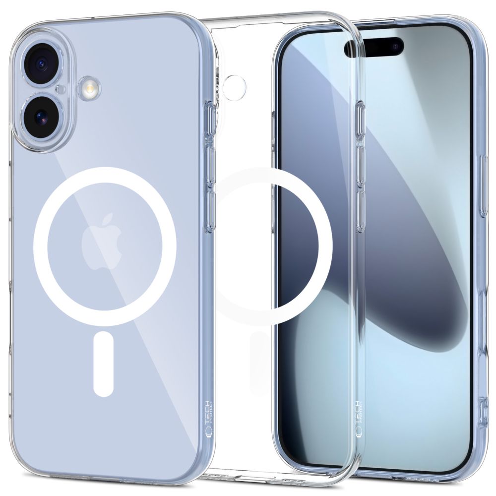 Tech-Protect FlexAir MagSafe dėklas iPhone 17 – skaidrus -- iPhone 17