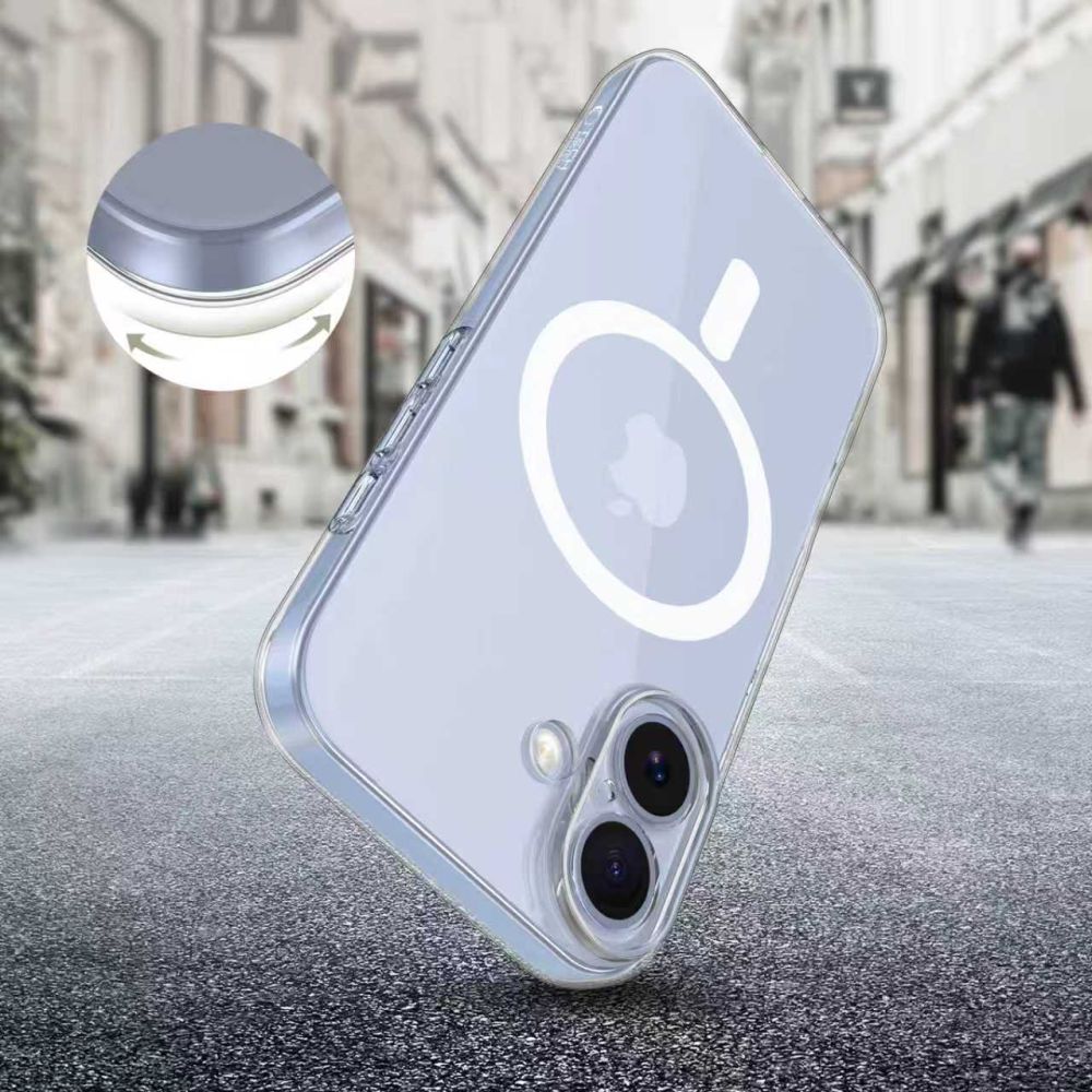 Tech-Protect FlexAir MagSafe dėklas iPhone 17 – skaidrus -- iPhone 17