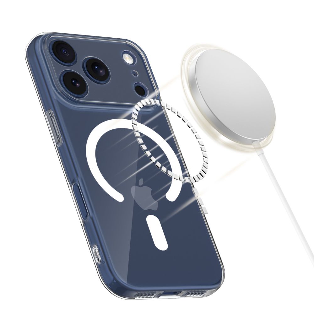 Tech-Protect FlexAir MagSafe dėklas iPhone 17 Pro – skaidrus -- iPhone 17 Pro