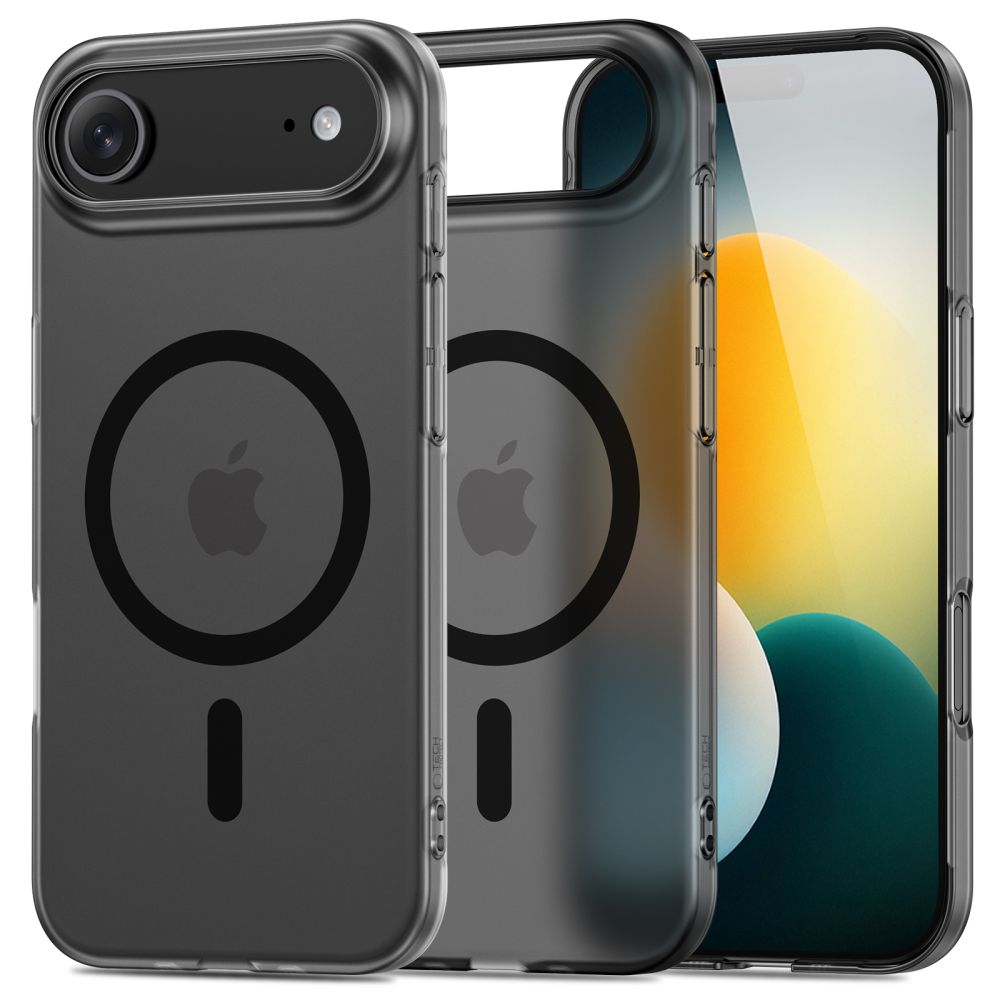 Tech-Protect MagFlex MagSafe dėklas iPhone 17 Air – matinis juodas -- iPhone 17 Air