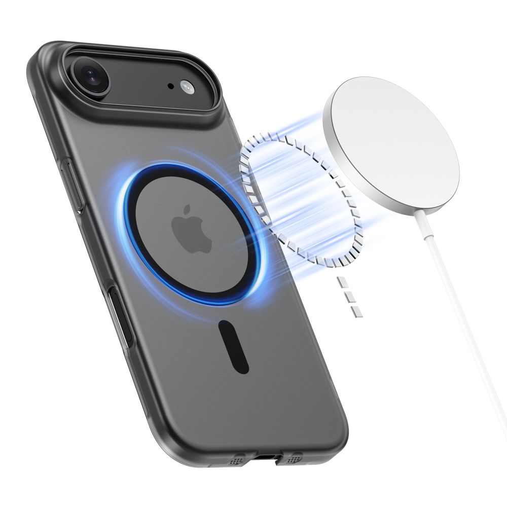 Tech-Protect MagFlex MagSafe dėklas iPhone 17 Air – matinis juodas -- iPhone 17 Air