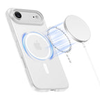Tech-Protect MagFlex MagSafe dėklas iPhone 17 Air – skaidrus matinis -- iPhone 17 Air