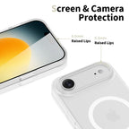 Tech-Protect MagFlex MagSafe dėklas iPhone 17 Air – skaidrus matinis -- iPhone 17 Air