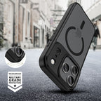 Tech-Protect MagMat MagSafe dėklas iPhone 17 Pro – juodas -- iPhone 17 Pro