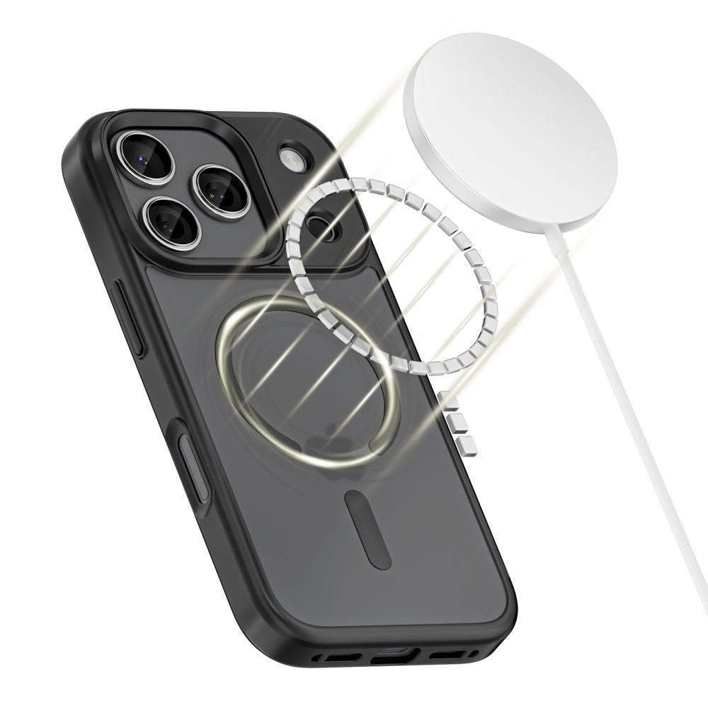 Tech-Protect MagMat MagSafe dėklas iPhone 17 Pro Max – juodas -- iPhone 17 Pro Max