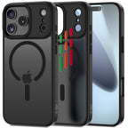 Tech-Protect MagMat XT MagSafe dėklas iPhone 17 Pro – juodas -- iPhone 17 Pro