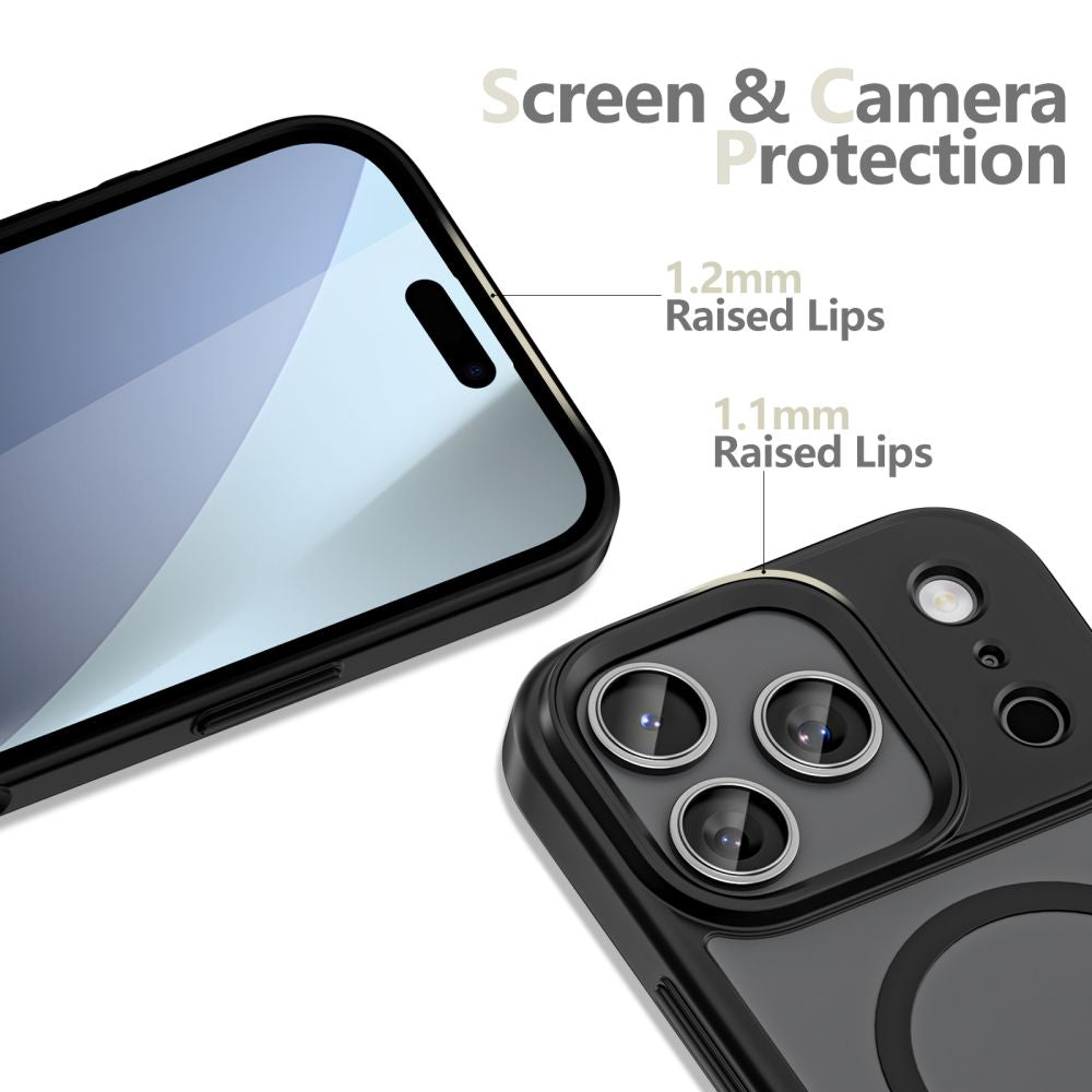 Tech-Protect MagMat XT MagSafe dėklas iPhone 17 Pro Max – juodas -- iPhone 17 Pro Max
