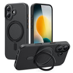 Tech-Protect MagRing MagSafe dėklas iPhone 17 – juodas -- iPhone 17