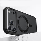 Tech-Protect MagRing MagSafe dėklas iPhone 17 Pro – juodas matinis -- iPhone 17 Pro