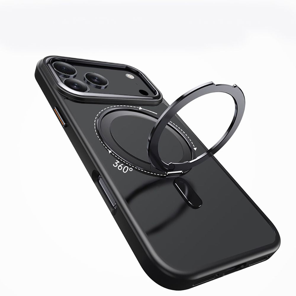 Tech-Protect MagRing MagSafe dėklas iPhone 17 Pro – juodas matinis -- iPhone 17 Pro