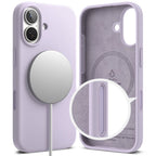 Ringke silikoninis MagSafe dėklas iPhone 17 – violetinis -- iPhone 17