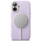 Ringke silikoninis MagSafe dėklas iPhone 17 – violetinis -- iPhone 17