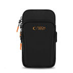 Tech-Protect M7 universalus sportinis rankogalis - juodas ir oranžinis -- Cell phone cases and covers