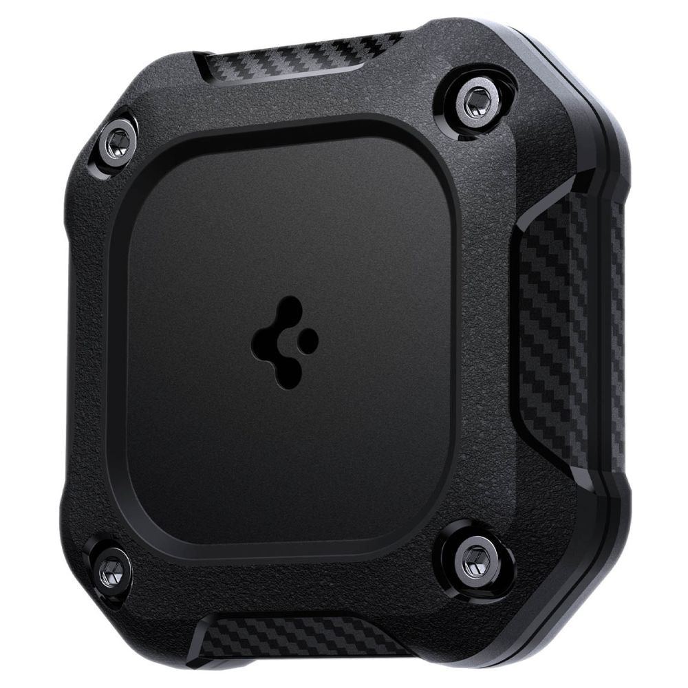 Spigen Tough Armor dėklas AirTag – juodas -- Apple AirTag