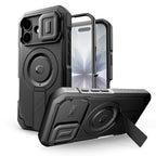 Tech-Protect Kevlar MagSafe dėklas iPhone 17 – juodas -- iPhone 17