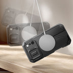 Tech-Protect Kevlar MagSafe dėklas iPhone 17 Pro – juodas -- iPhone 17 Pro