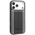 Audi A6 dirbtinės odos MagSafe dėklas iPhone 17 Pro Max – juodas -- iPhone 17 Pro Max