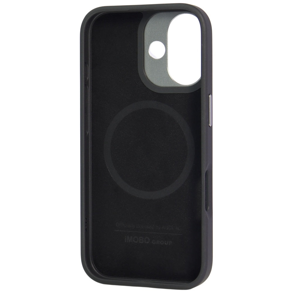 Audi R8 tikros odos MagSafe dėklas iPhone 17 – juodas ir raudonas -- iPhone 17