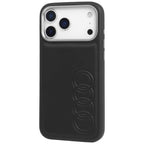 Audi TT dirbtinės odos MagSafe dėklas iPhone 17 Pro – juodas -- iPhone 17 Pro