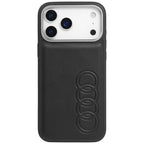 Audi TT dirbtinės odos MagSafe dėklas iPhone 17 Pro Max – juodas -- iPhone 17 Pro Max