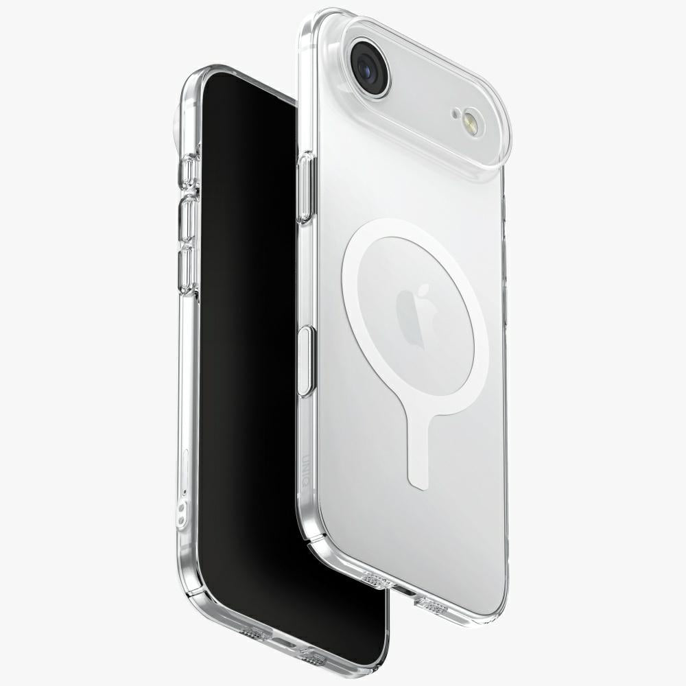 Uniq Airsuit MagClick dėklas iPhone 17 Air – skaidrus
