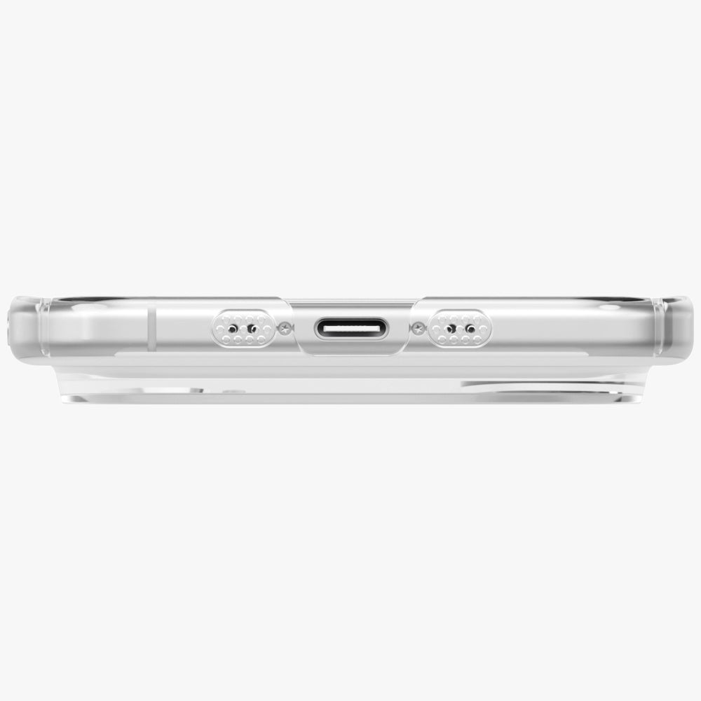 Uniq Airsuit MagClick dėklas iPhone 17 Air – skaidrus