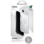 Uniq Airsuit MagClick dėklas iPhone 17 Air – skaidrus