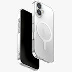 Uniq Airsuit MagClick dėklas iPhone 17 – skaidrus