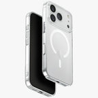 Uniq Airsuit Magclick įkrovimo dėklas, skirtas iPhone 17 Pro - Transparent