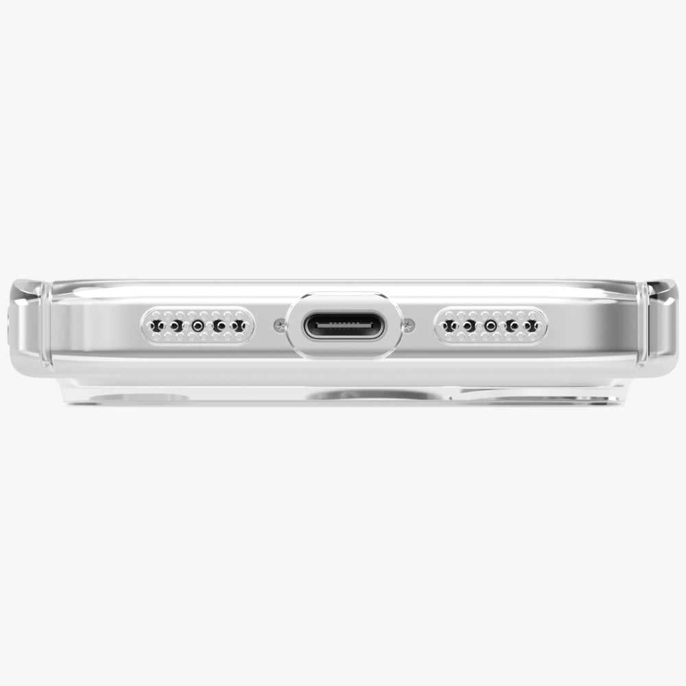 Uniq Airsuit Magclick įkrovimo dėklas, skirtas iPhone 17 Pro - Transparent