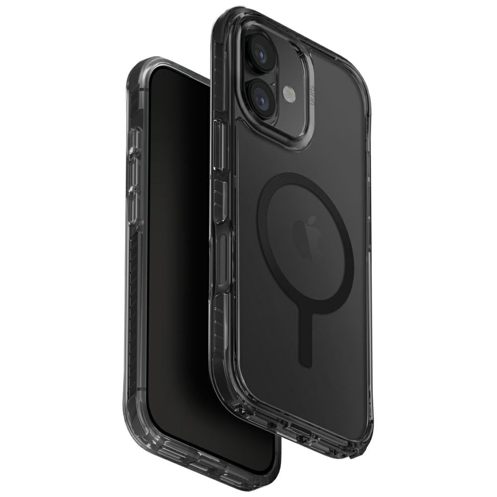 Uniq Combat MagClick dėklas iPhone 17 – juodas -- iPhone 17